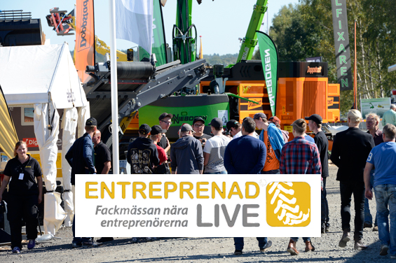 Boka Entreprenad Live den 8-10 september