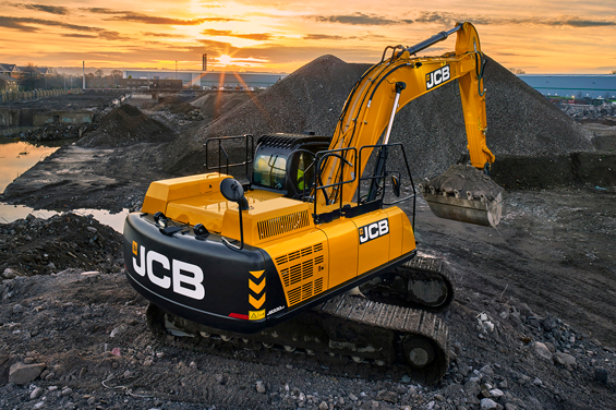 JCB-maskin