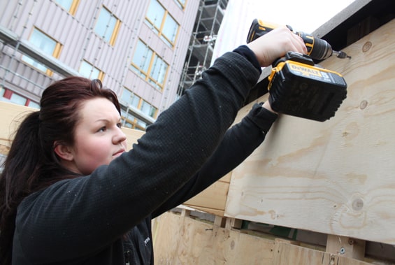 Byggbranschens kvinnor blir fler