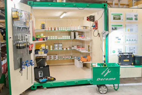 Projektbutik ska effektivisera bygglogistiken