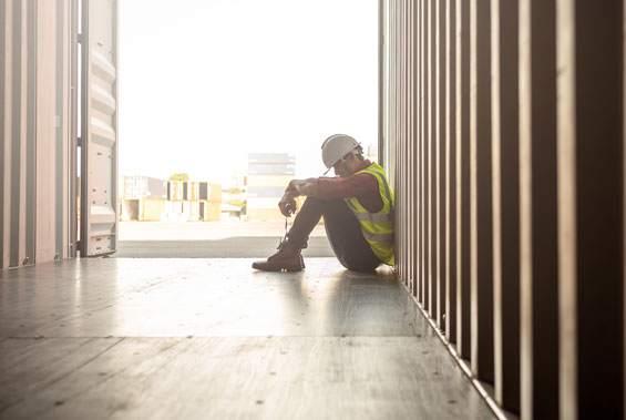 Majoritet inom byggbranschen känner sig stressad på jobbet